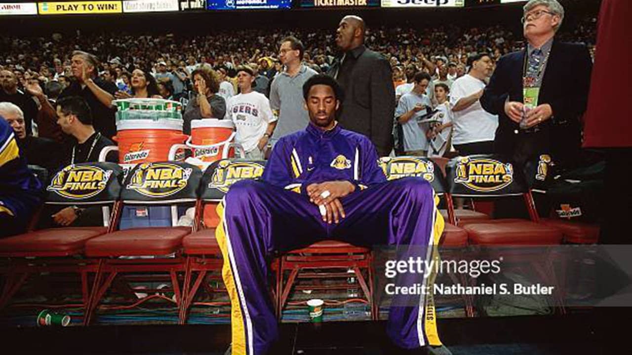 The 2001 NBA Finals backdrop