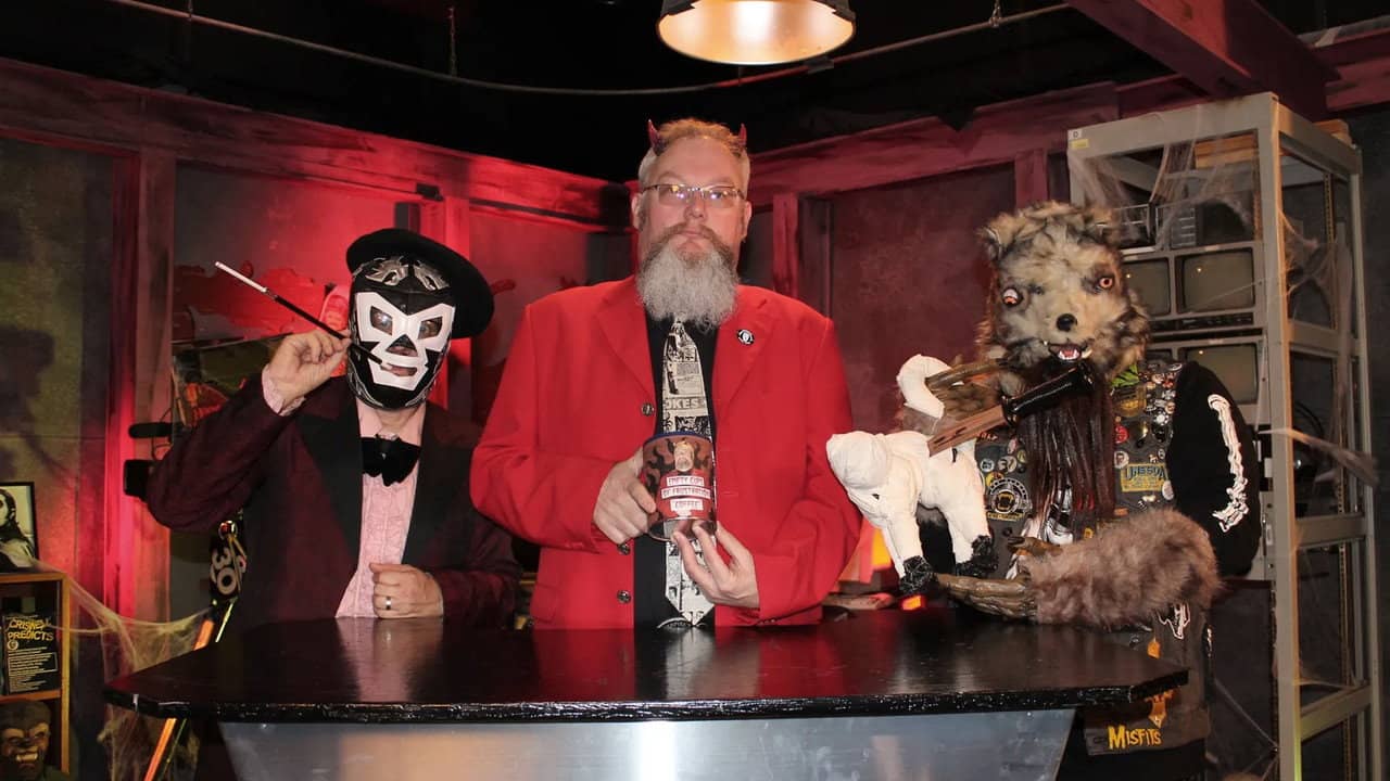 Nightmare Theatre backdrop