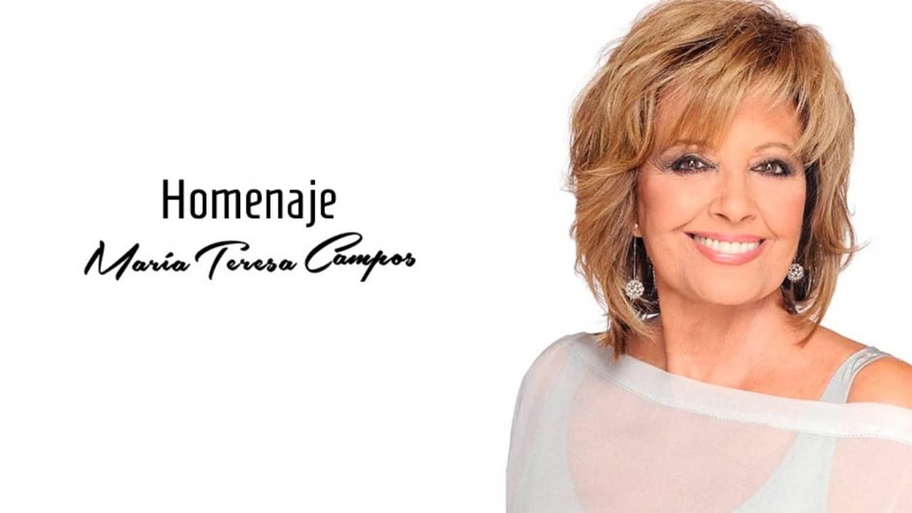 Homenaje María Teresa Campos backdrop