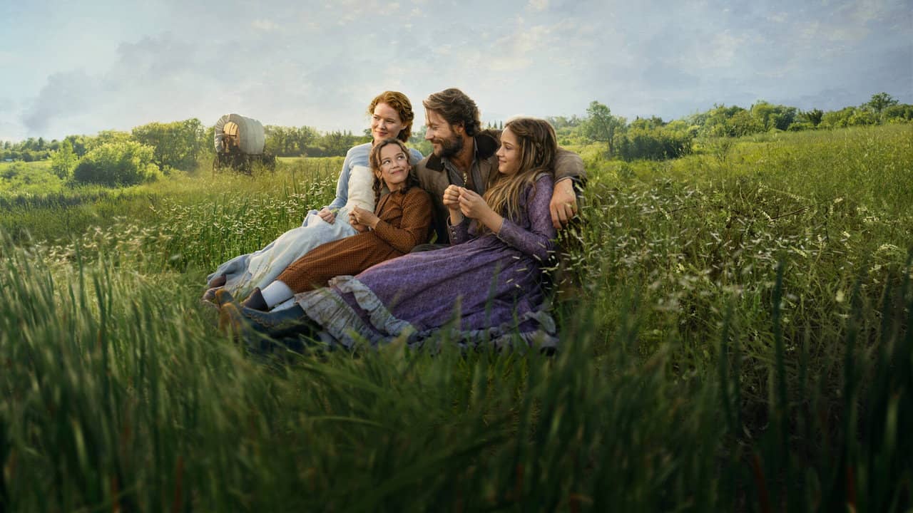 Little House on the Prairie backdrop