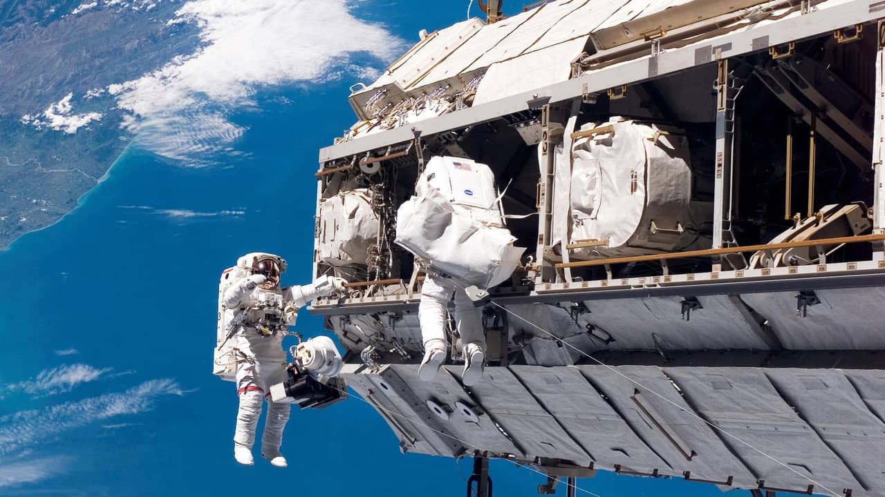 America's Secret Space Heroes backdrop