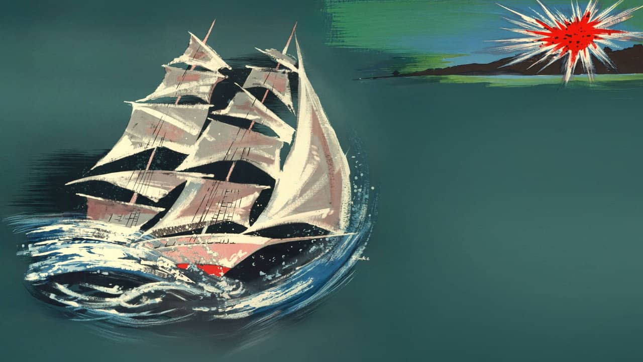 The Brig Three Lilies backdrop