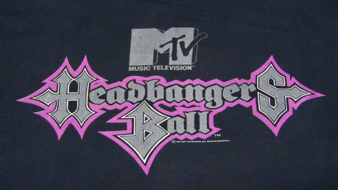 Headbangers Ball backdrop