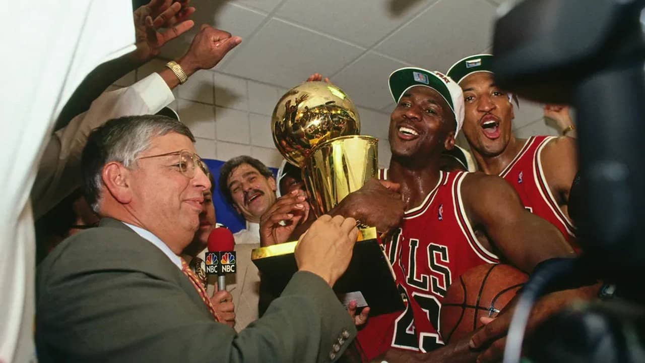 The 1993 NBA Finals backdrop