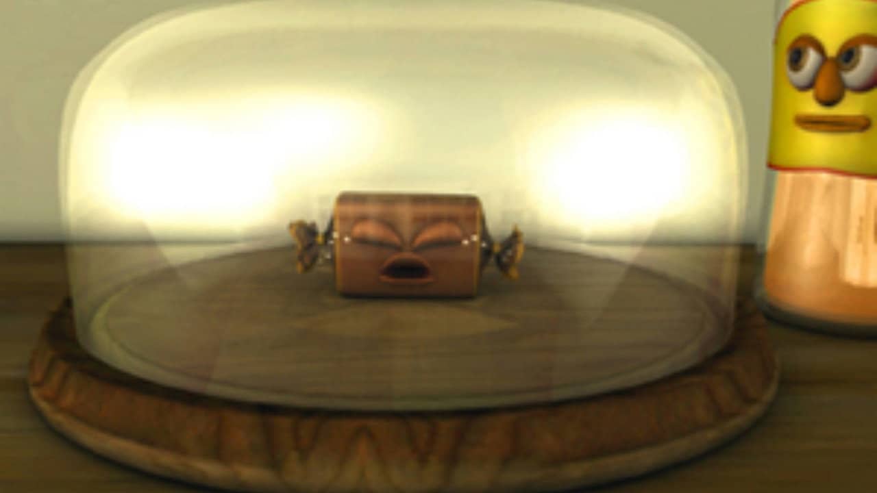 História de um Caramelo backdrop