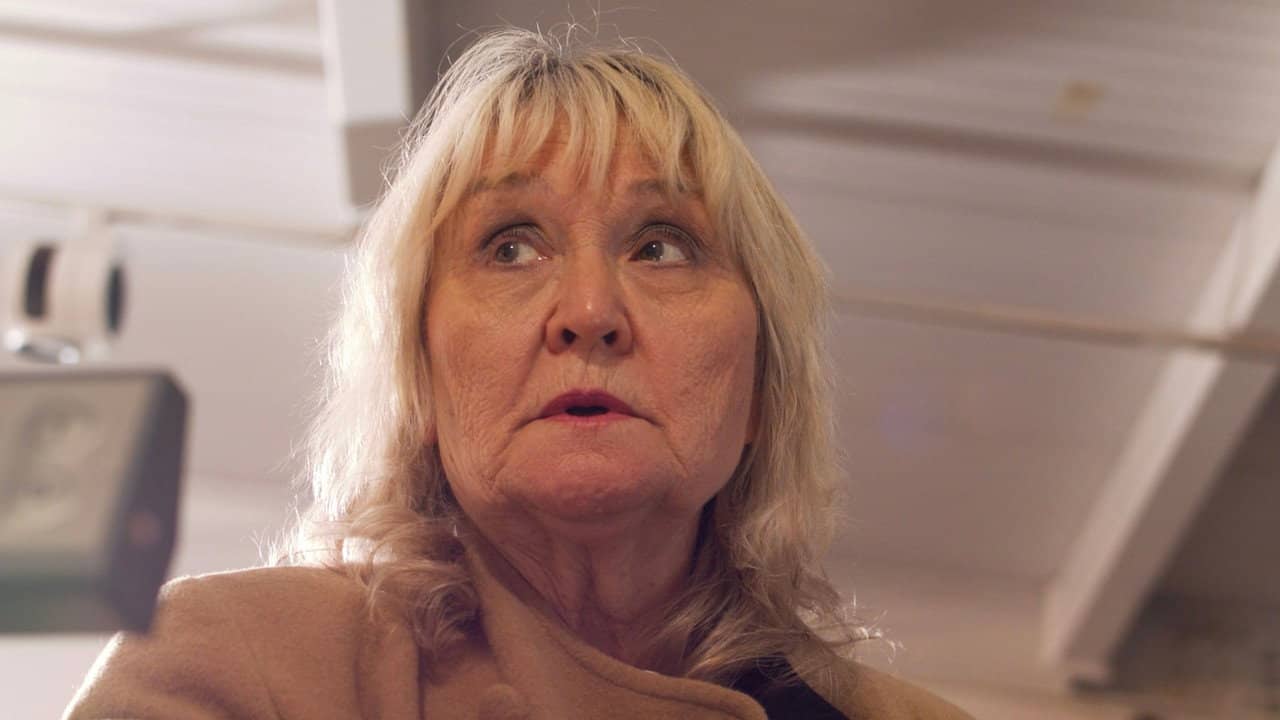 Mrs Mavis and the Body backdrop