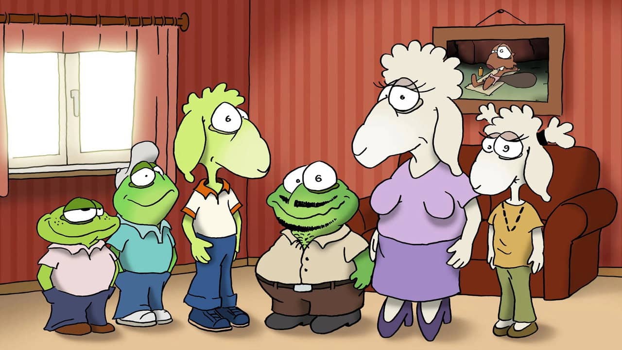 The Green Sheep backdrop