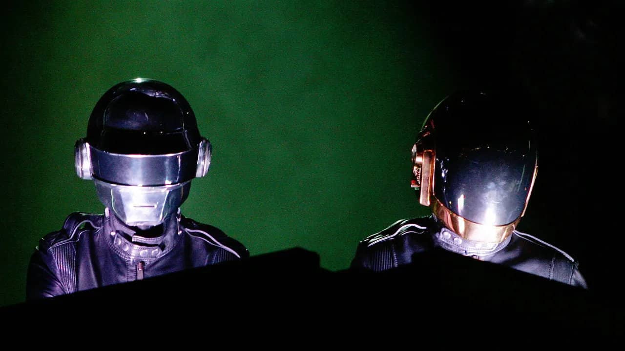 Daft Punk - Alive 2007 - Live Album Concert in Paris backdrop