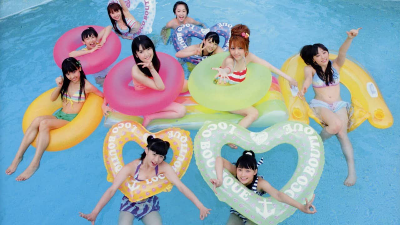 Alo-Hello! Morning Musume. Shashinshuu 2012 backdrop