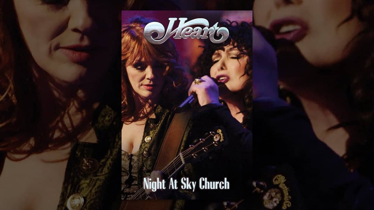 Heart - Night at Sky Church backdrop