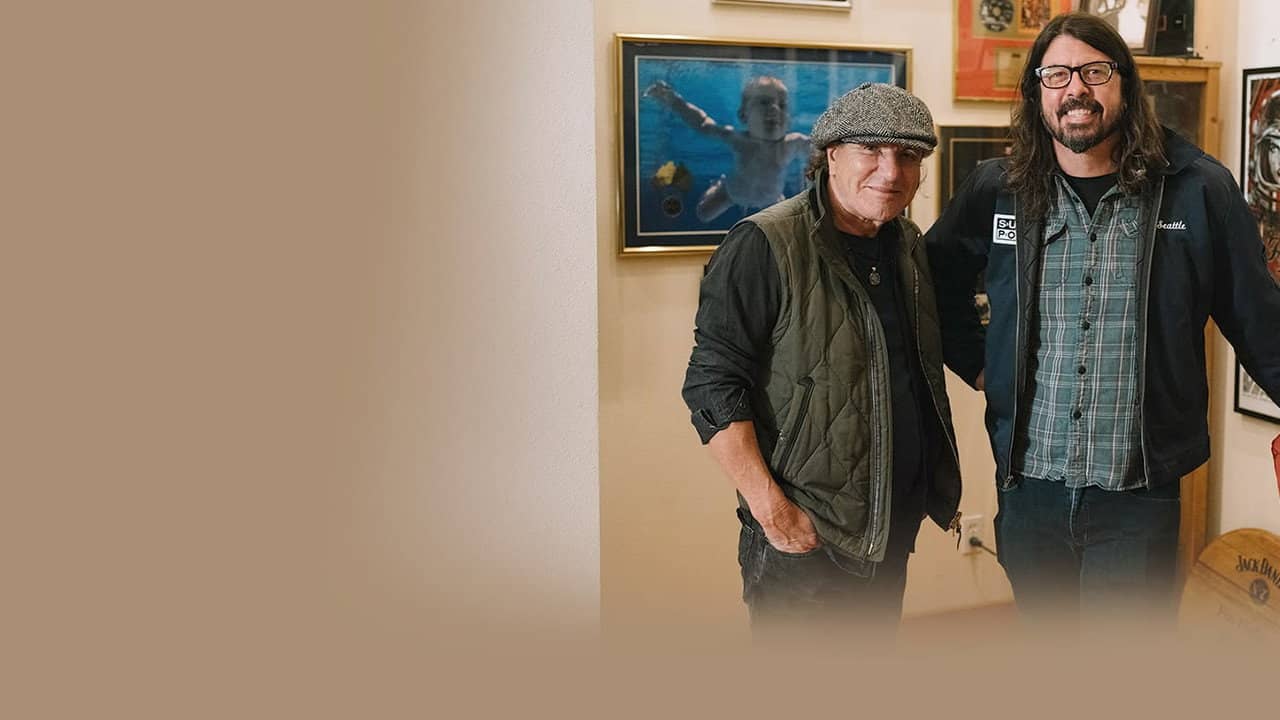 Brian Johnson Meets Dave Grohl - A Life On The Road Special backdrop