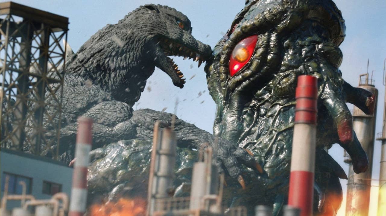 Godzilla vs. Hedorah backdrop
