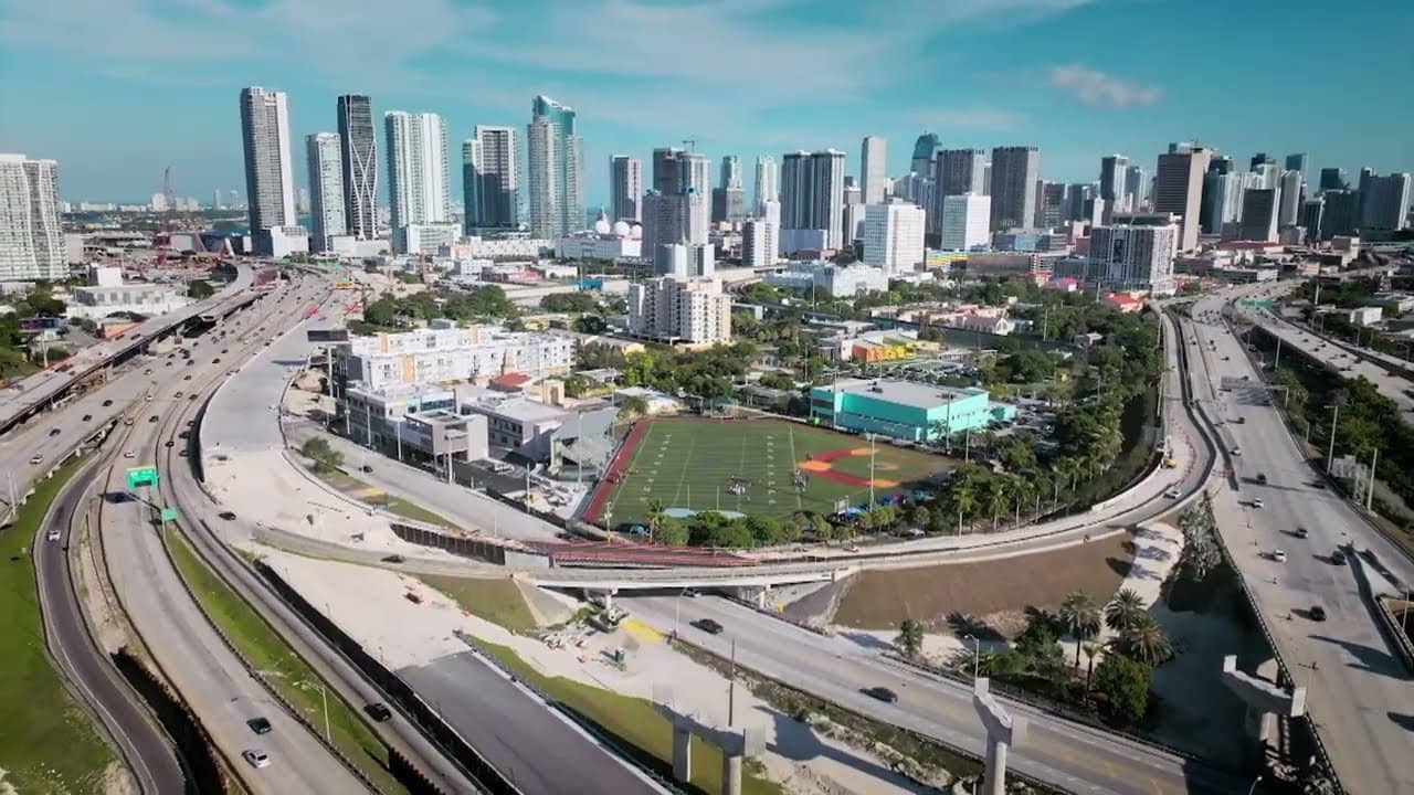 Crossing Overtown backdrop