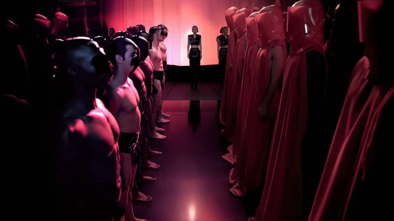 Lady Gaga: Fame - A Film by Steven Klein backdrop