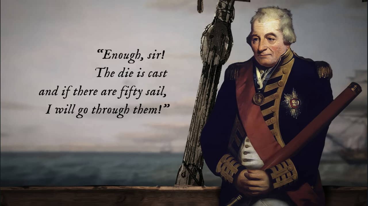 Nelson's Battles in 3D: Cape St. Vincent backdrop