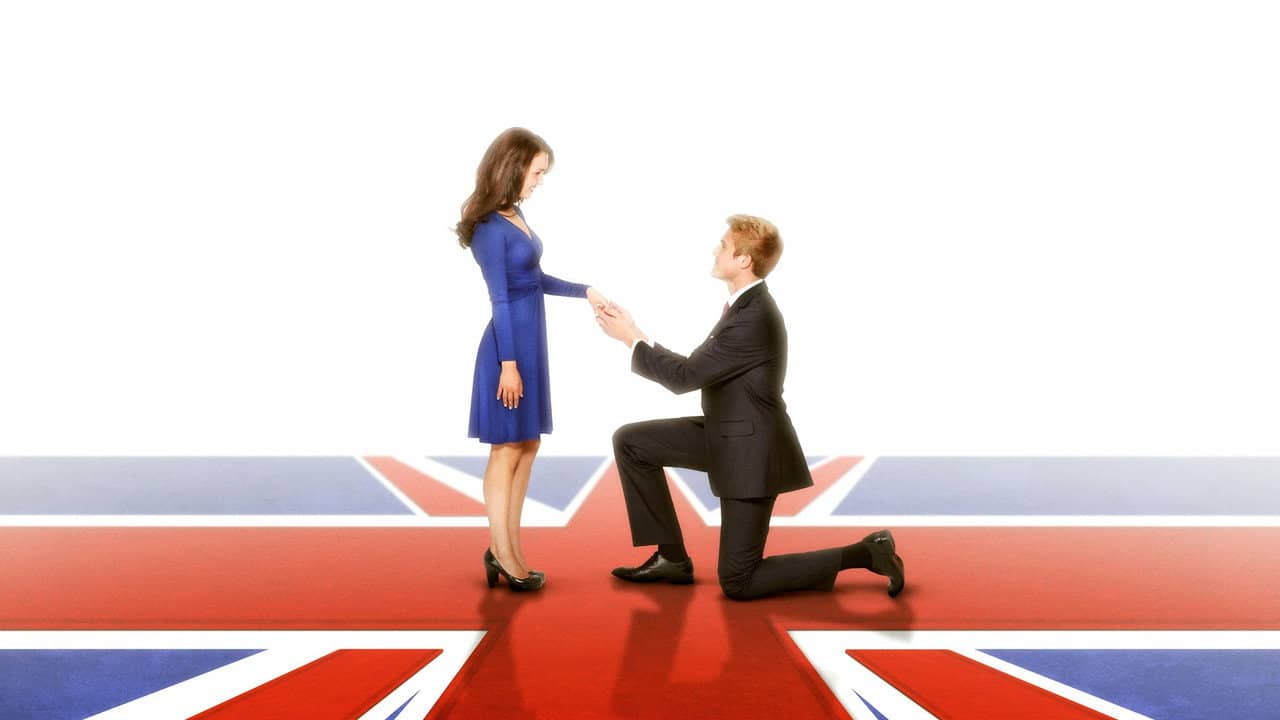 William & Kate backdrop