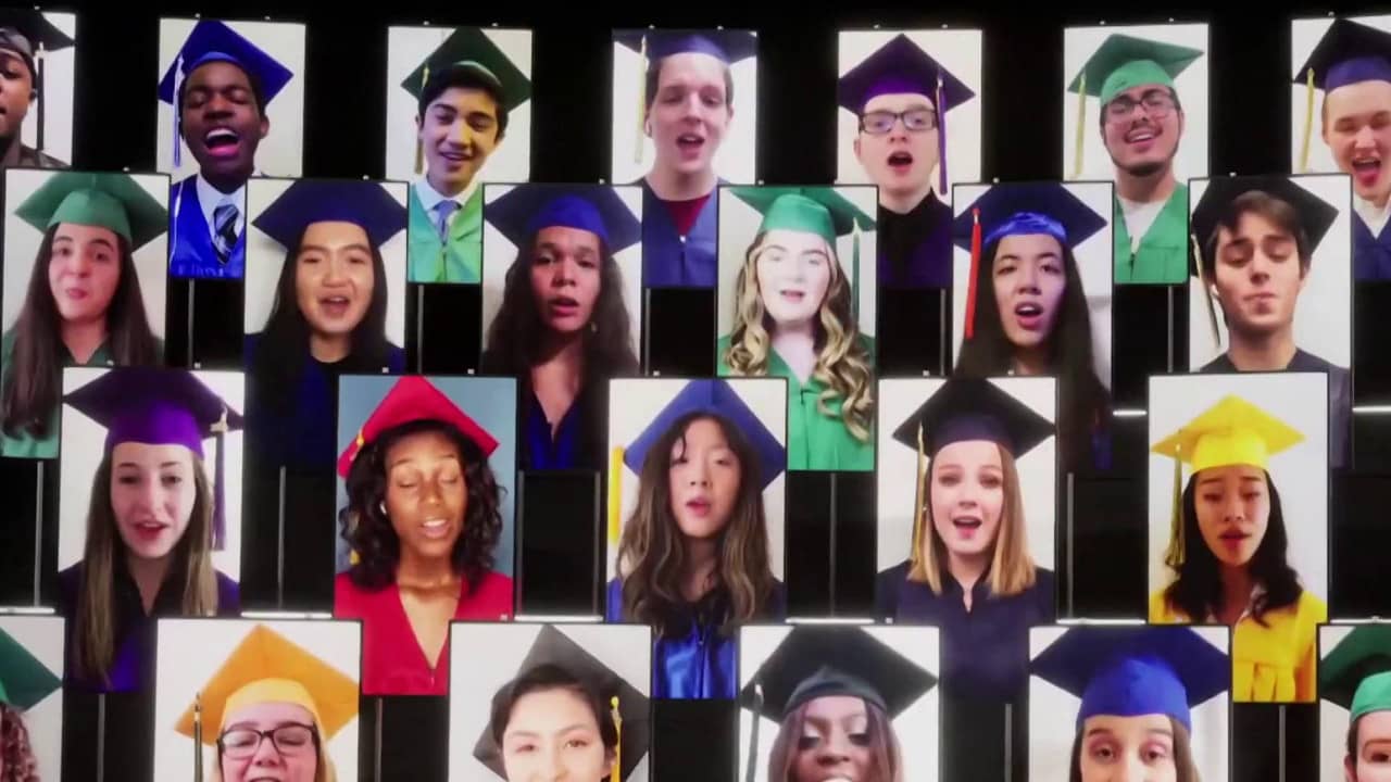 Graduate Together: America Honors the High School Class of 2020 backdrop