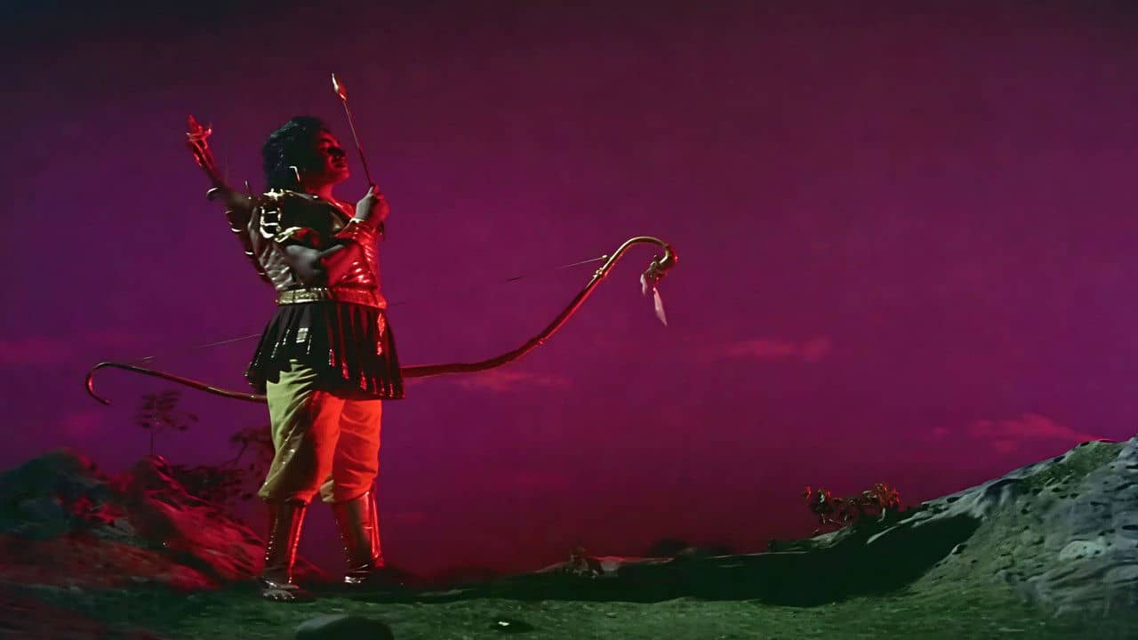 Babruvahana backdrop