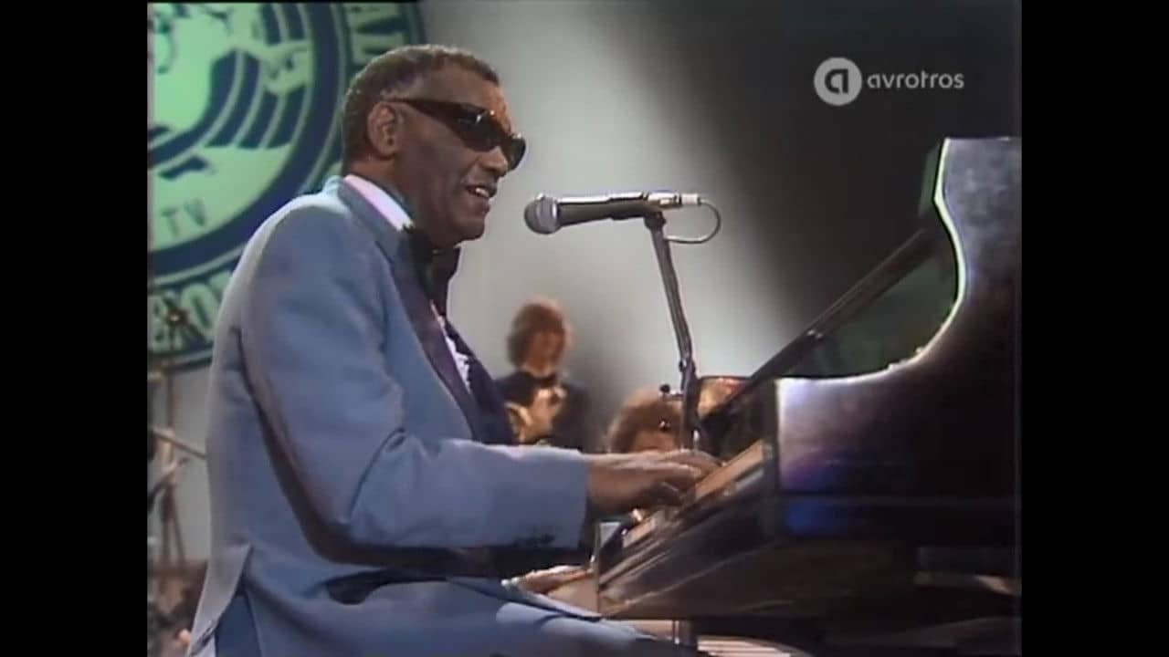 Ray Charles At The North Sea Jazz Festival backdrop
