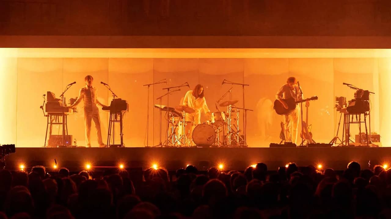 Air play "Moon Safari" @ Royal Albert Hall backdrop