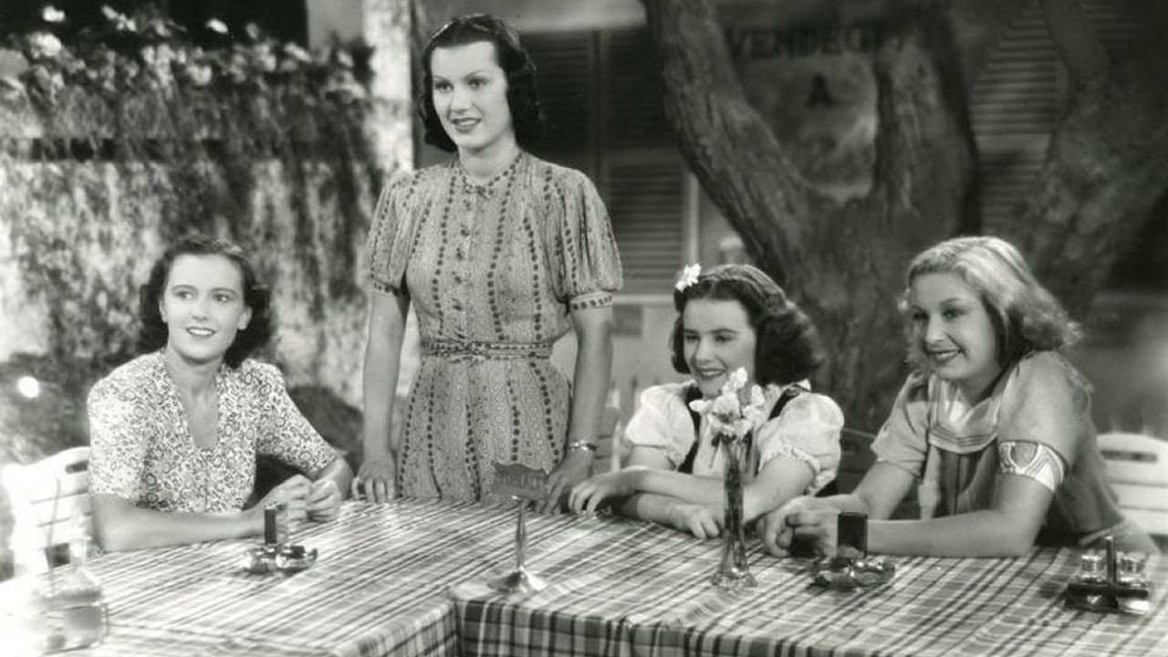 Thirteen Girls Smile at the Sky backdrop