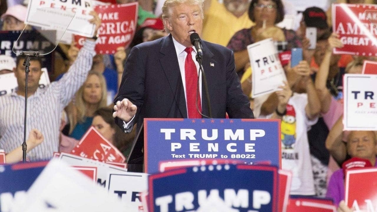 Trumped: Inside the Greatest Political Upset of All Time backdrop