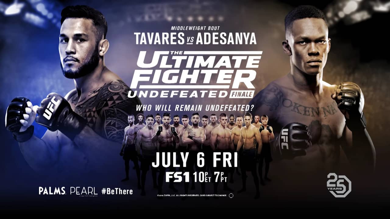 The Ultimate Fighter 27 Finale backdrop