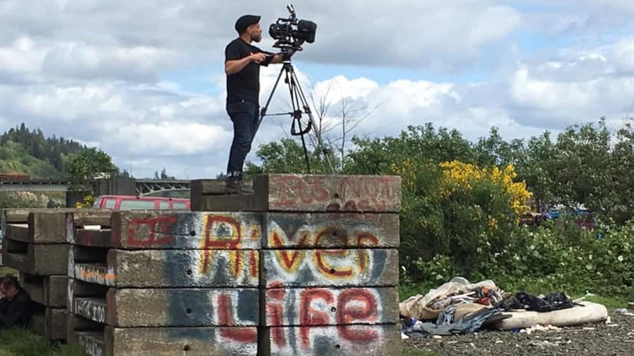 The River backdrop