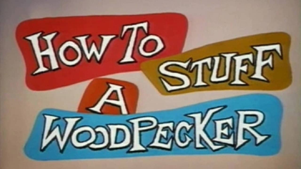 How to Stuff a Woodpecker backdrop