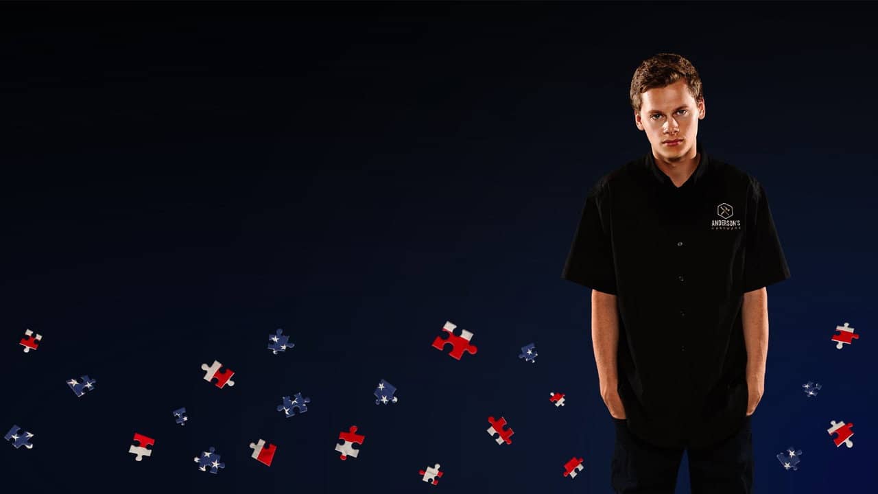 American Nobody backdrop