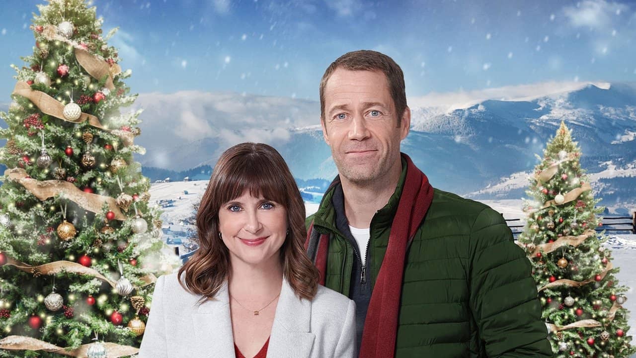 Christmas in Montana backdrop