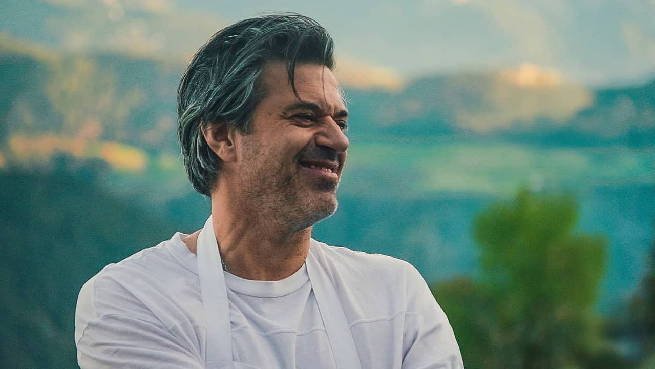 Sergio in Italië backdrop