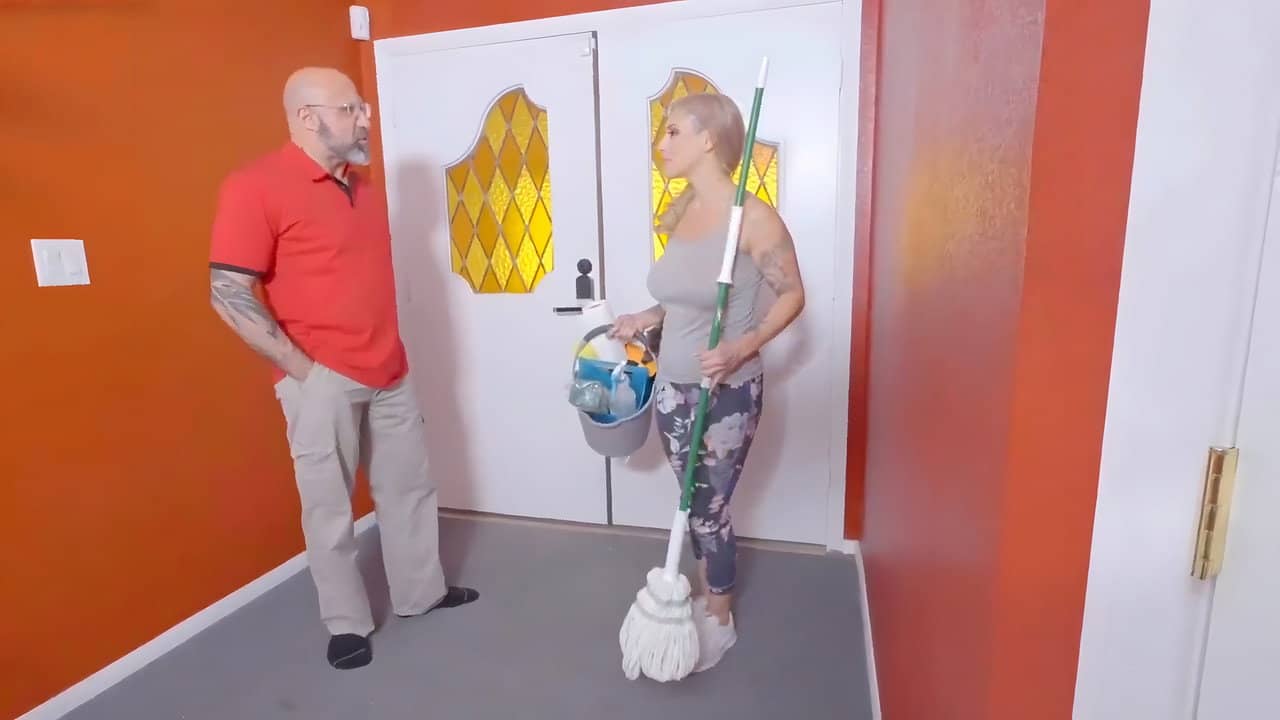 Cleaning Girl Becomes Trained Obedient Slut Maid backdrop