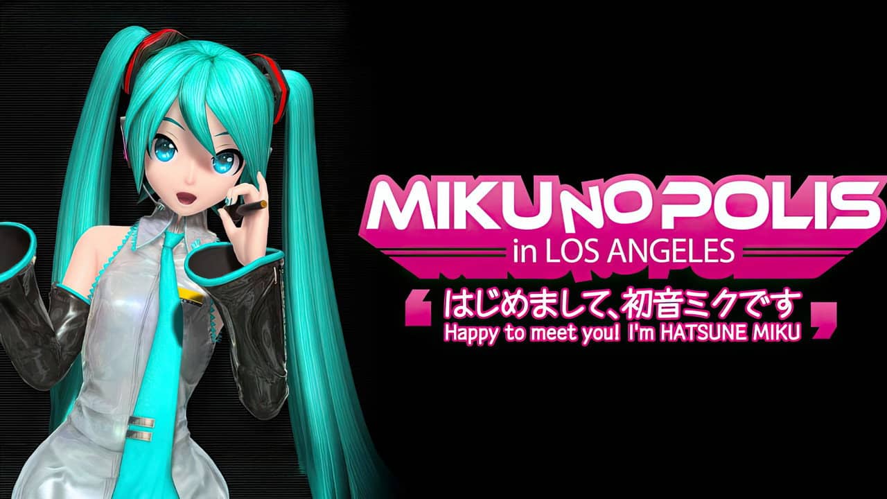 Mikunopolis in Los Angeles backdrop