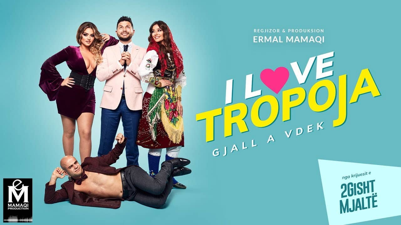 I Love Tropoja backdrop