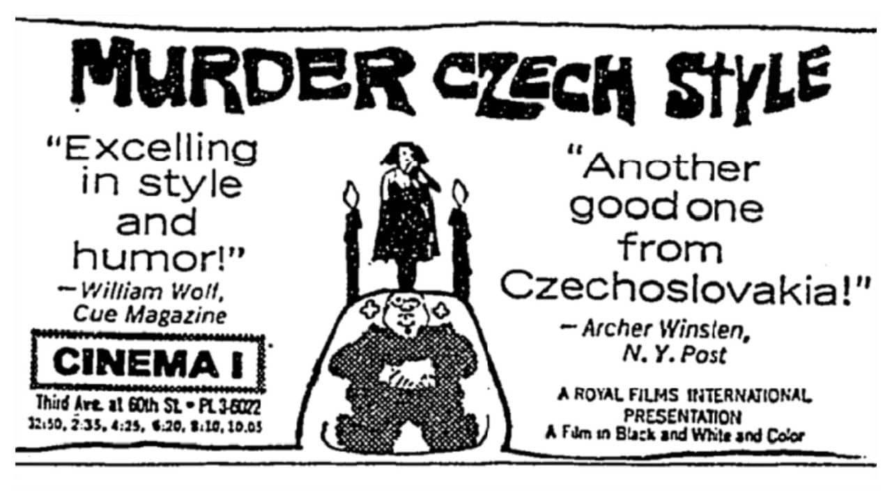Murder Czech Style backdrop