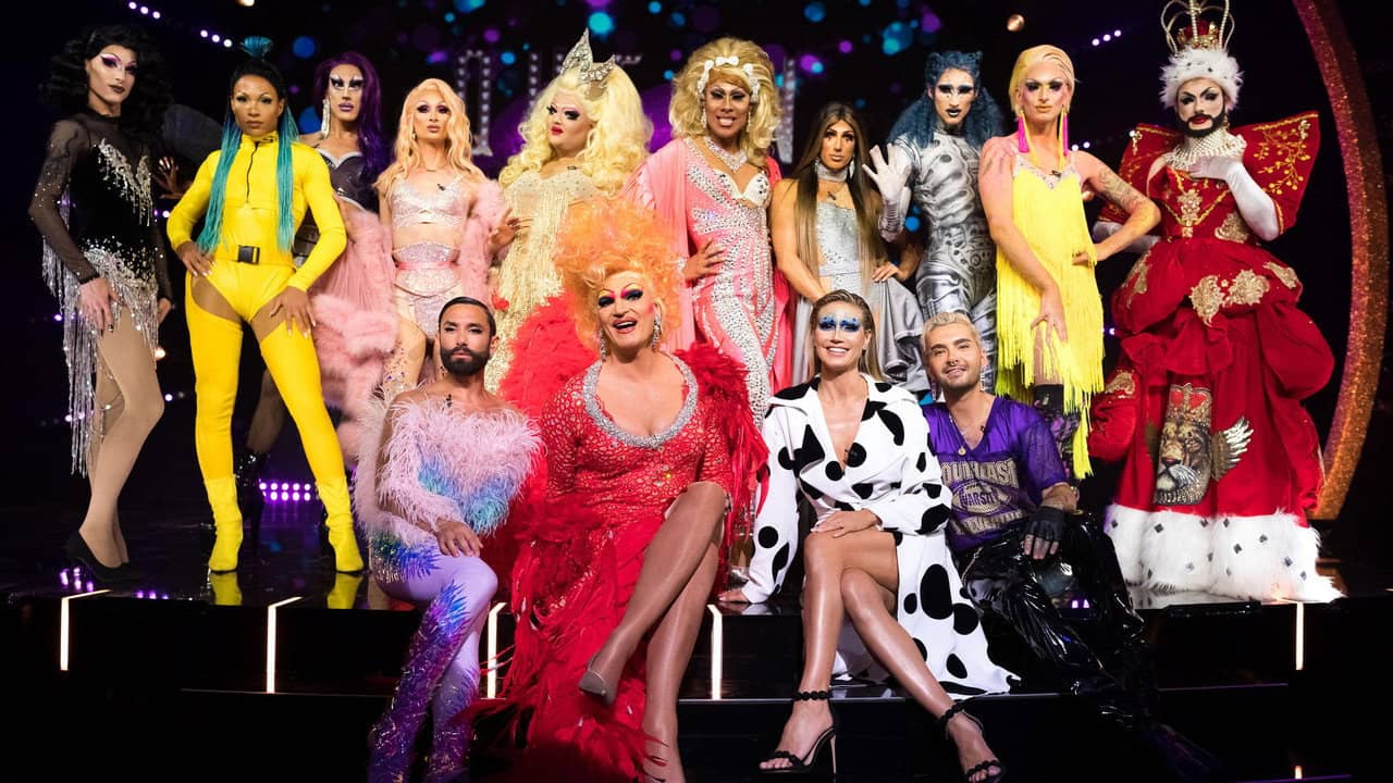 Queen of Drags backdrop