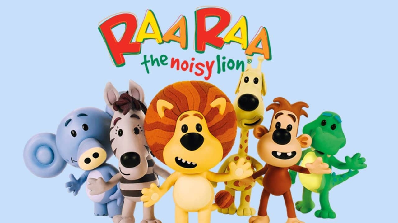Raa Raa the Noisy Lion backdrop