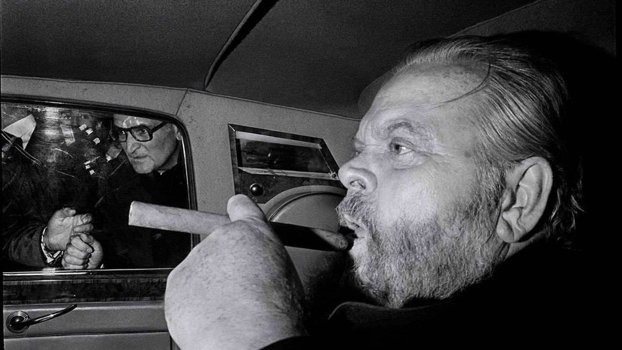 Portrait d'Orson Welles backdrop