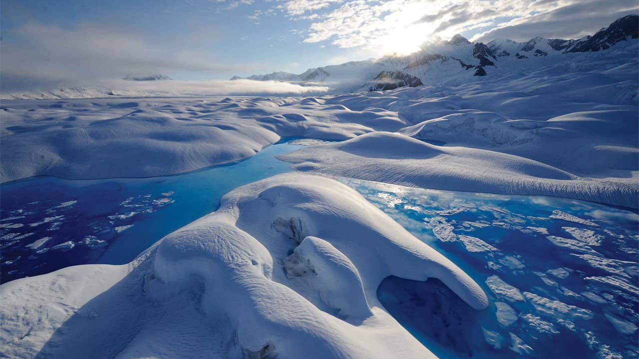 Climate Change: Our Planet - The Arctic Story backdrop
