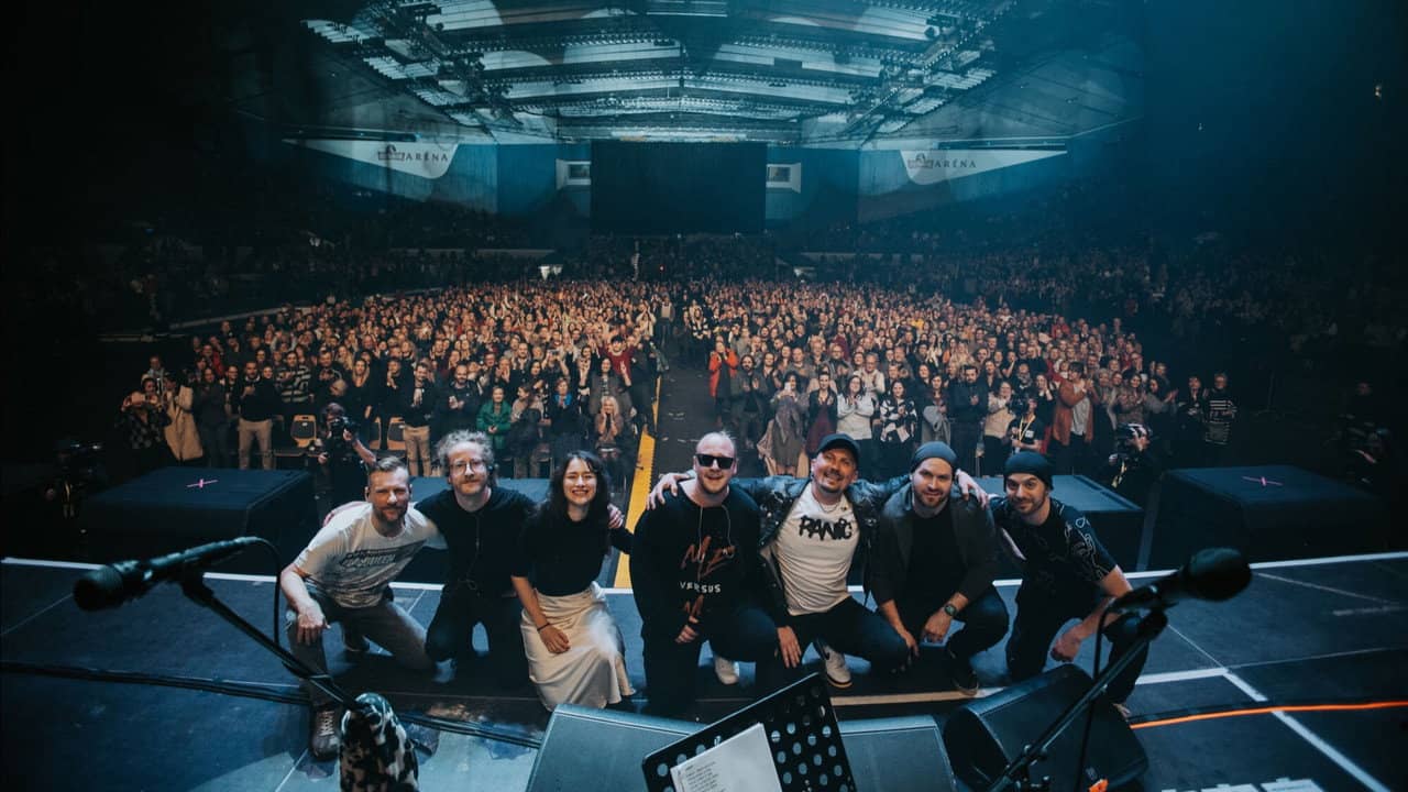 Krhut & Kozub v OSTRAVAR ARÉNĚ 2023 backdrop