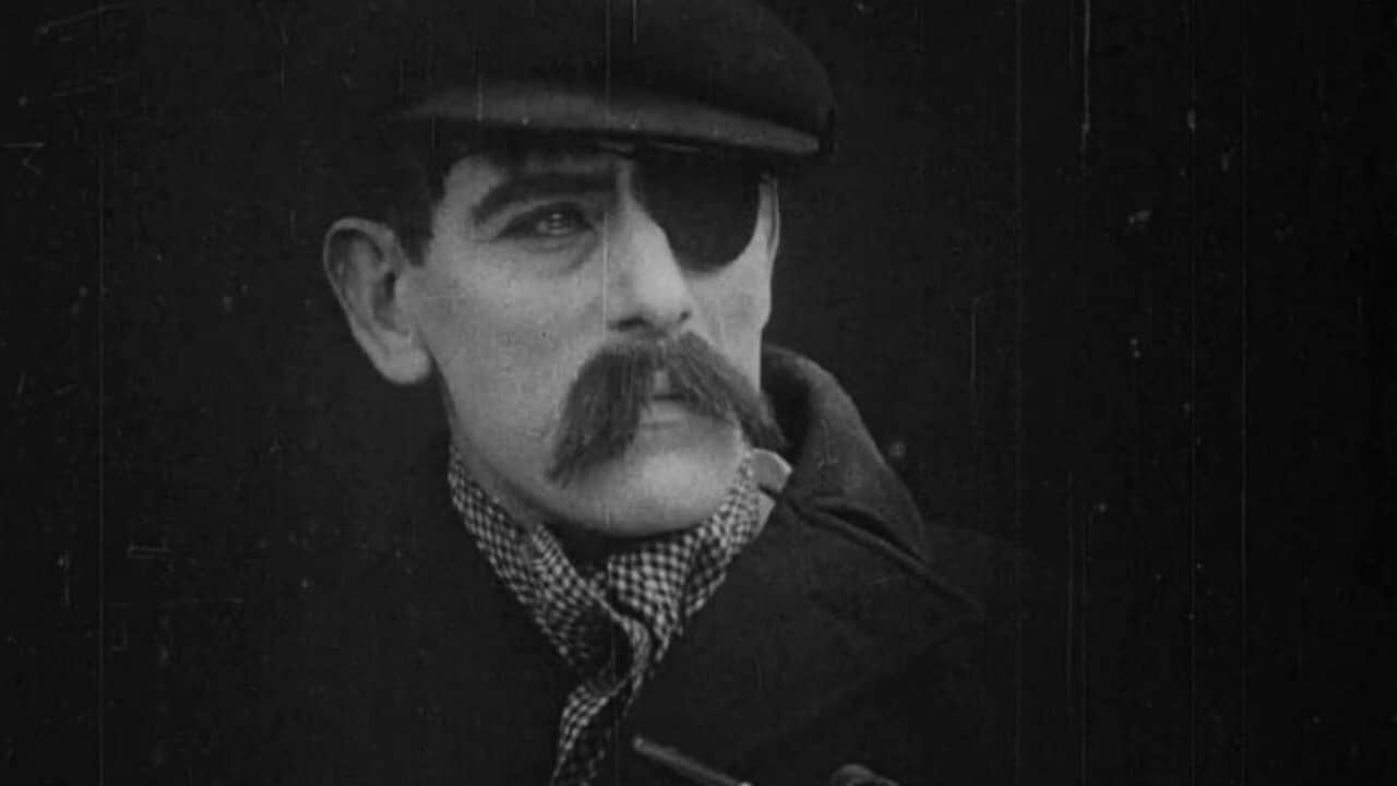 The Man with the Glass Eye backdrop