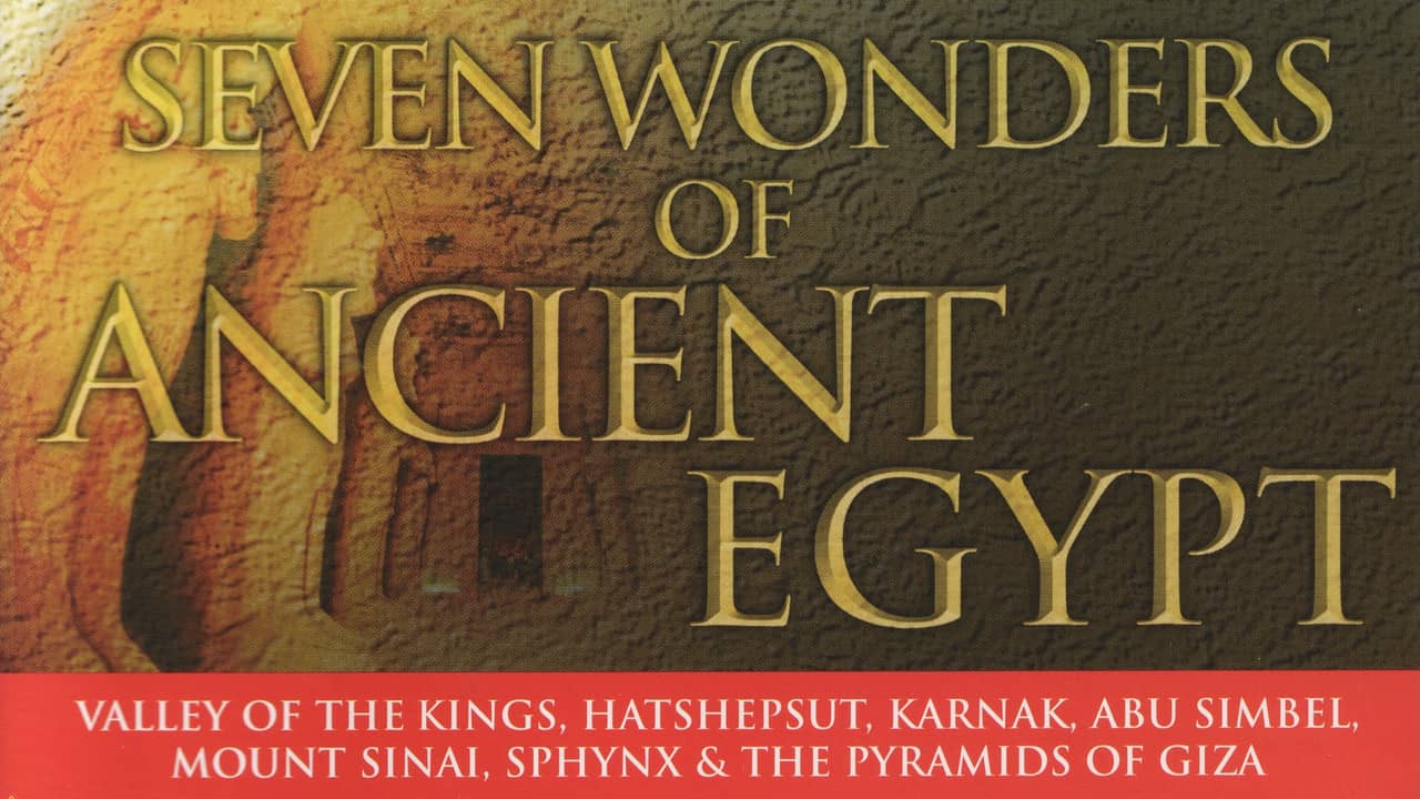 Seven Wonders of Ancient Egypt backdrop