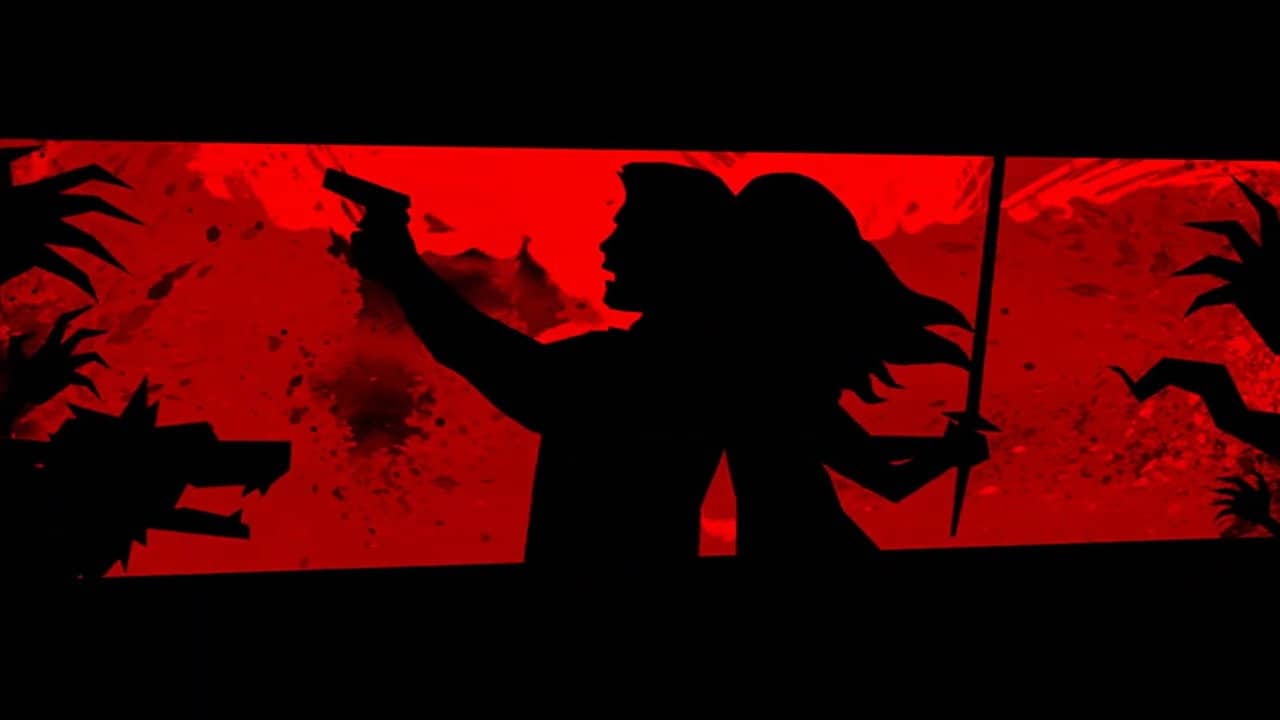 Stiff backdrop