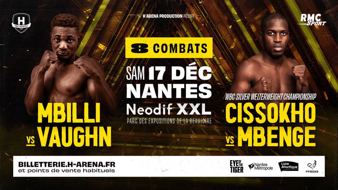 Christian Mbilli vs. Vaughn Alexander backdrop