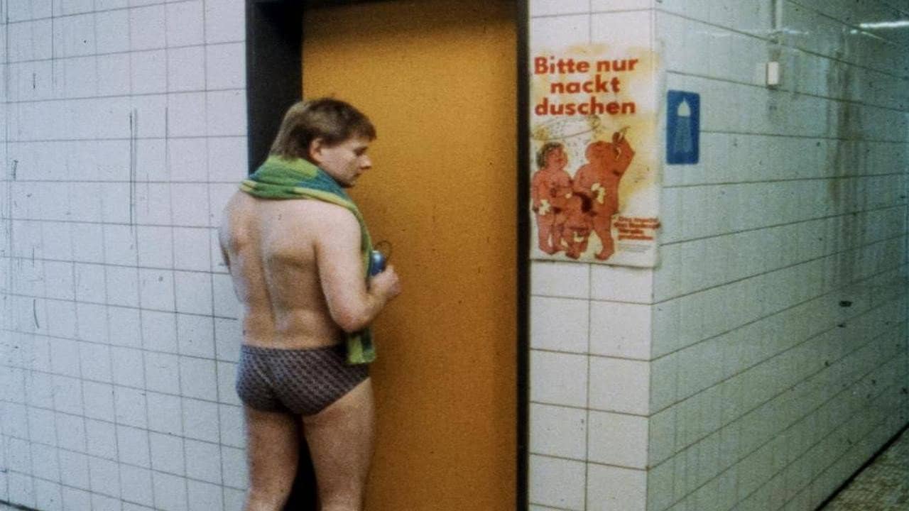 A Role Showering backdrop