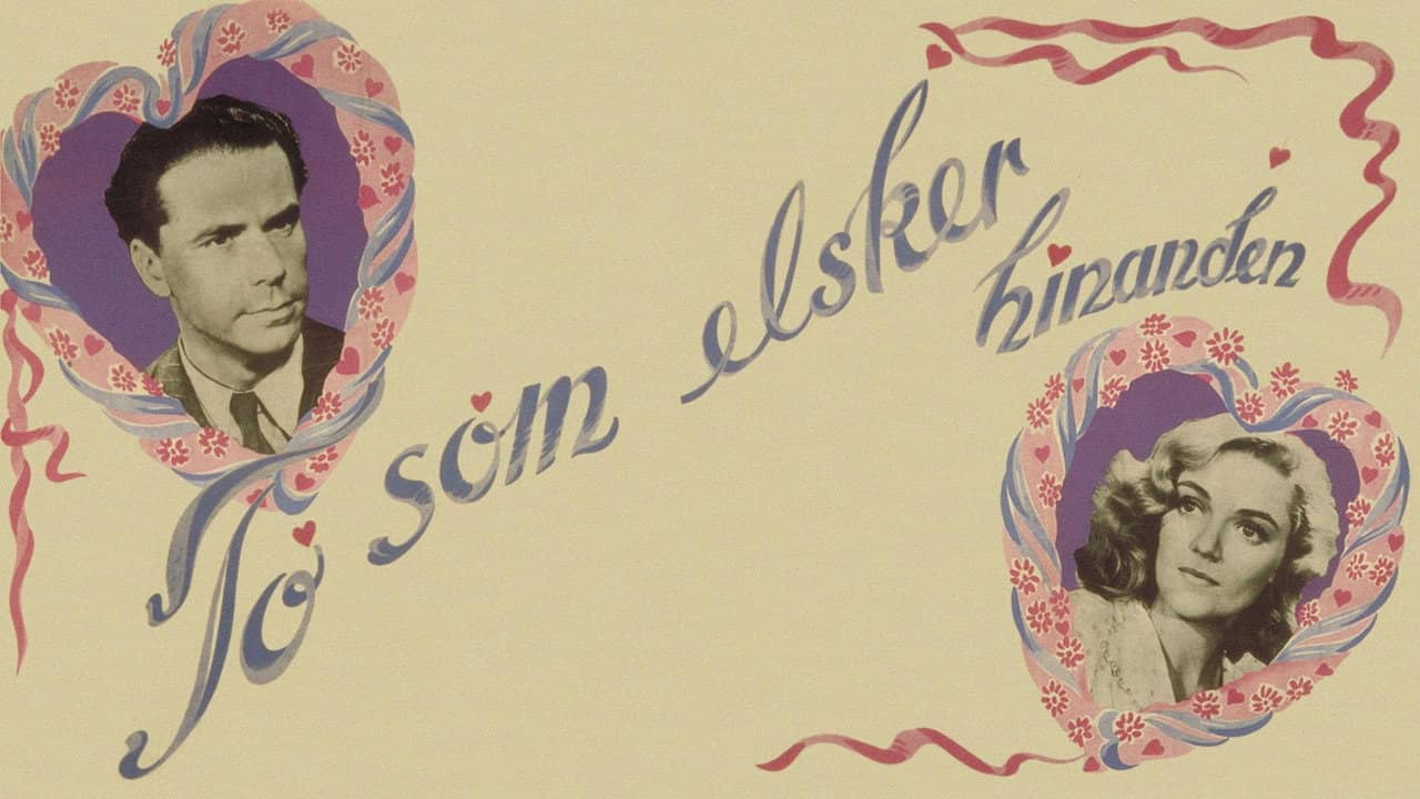 To som elsker hinanden backdrop