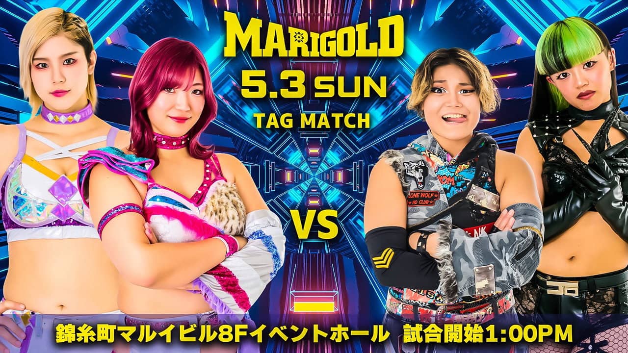 Marigold Shining Attack 2026 ~ Day 1 backdrop