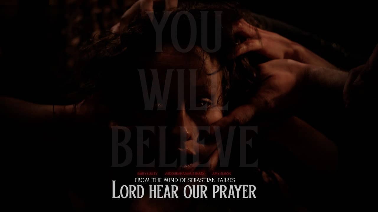 Lord Hear Our Prayer backdrop