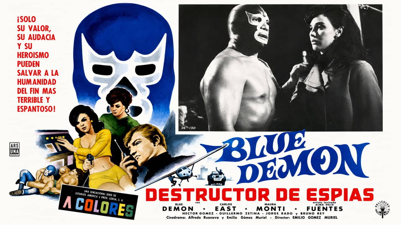 Blue Demon: Destructor of Spies backdrop